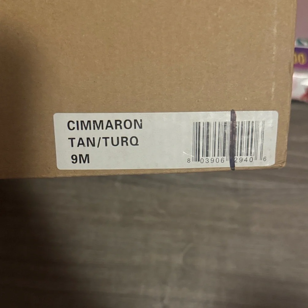 Coconuts by Matisse Tan and Teal Heeled Boots - Picture 7 of 7